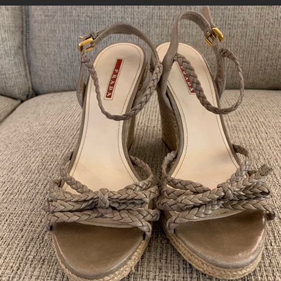 Prada wedges size 38 - Picture 2 of 5